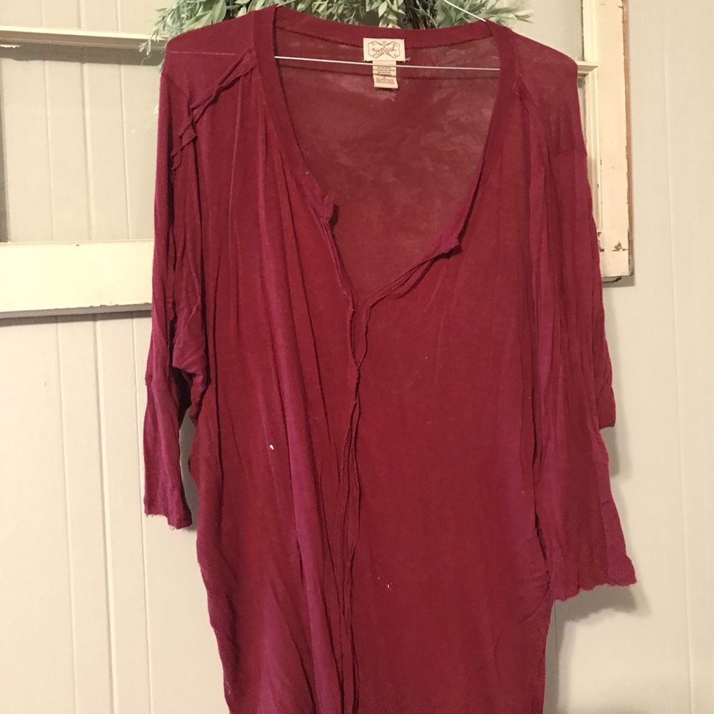 Small Maroon shirt